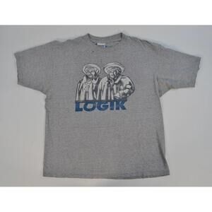 90S Logik T Shirt Rare Phoenix Arizona Punk Emo Alt Indie Band Sunnyslope